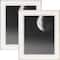 2 Pack Craig Frames Victoria White and Gold Picture Frame
